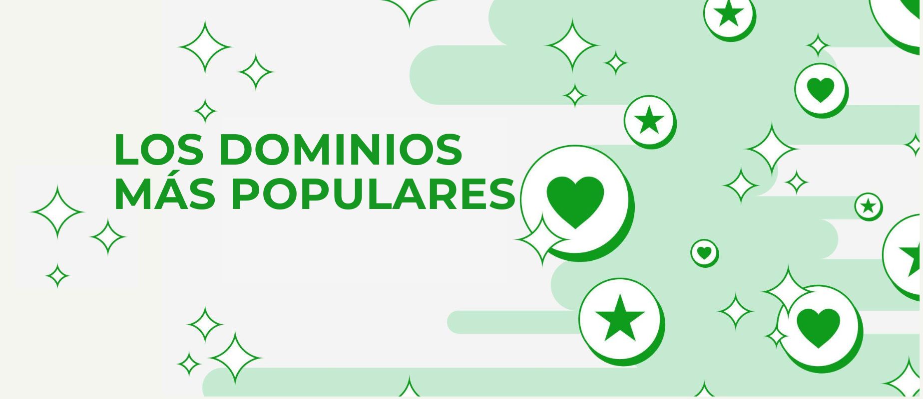 Los 10 dominios más populares de internet