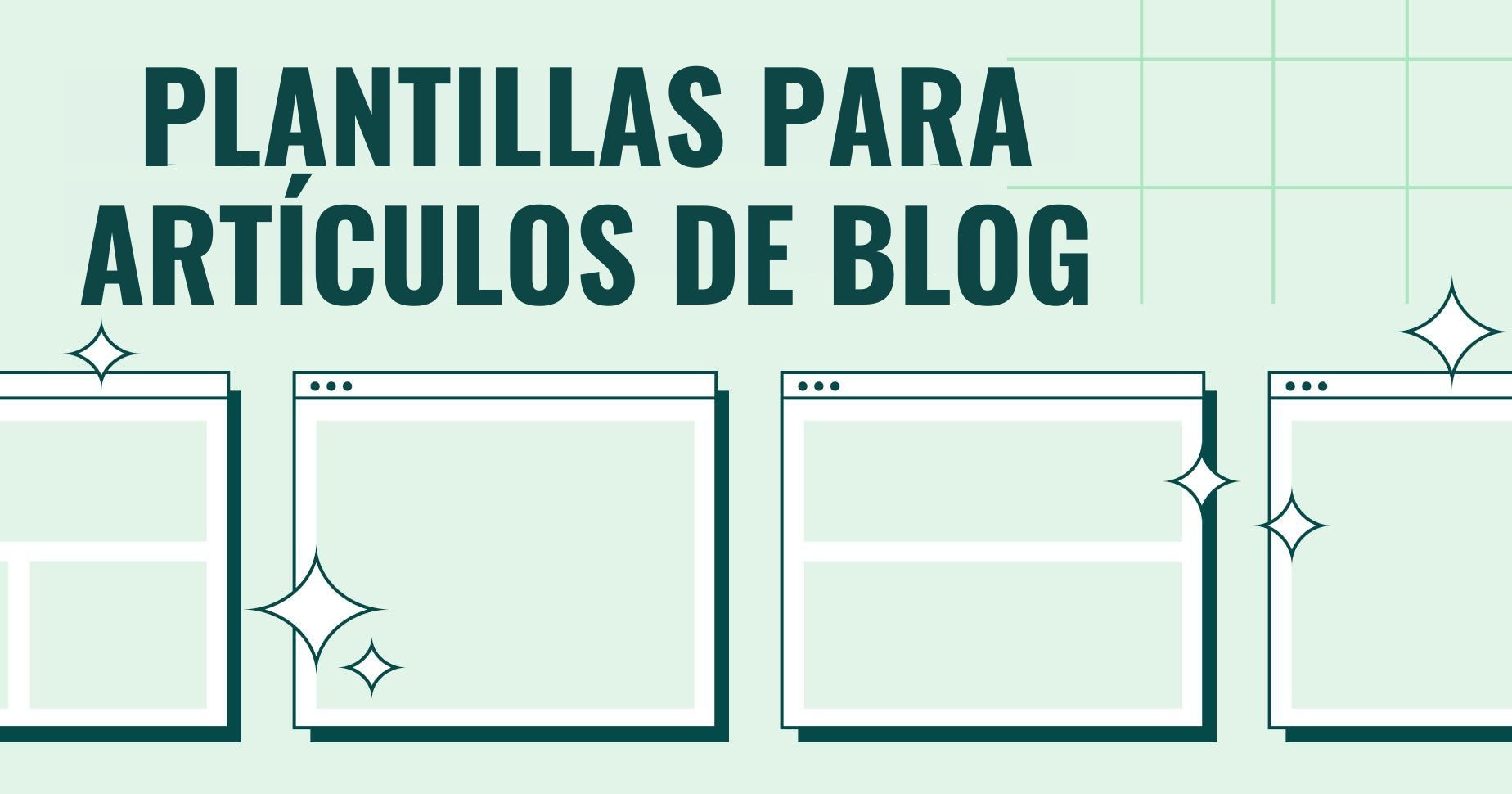 4 plantillas de artículos de blog para generar tráfico a tu tienda online