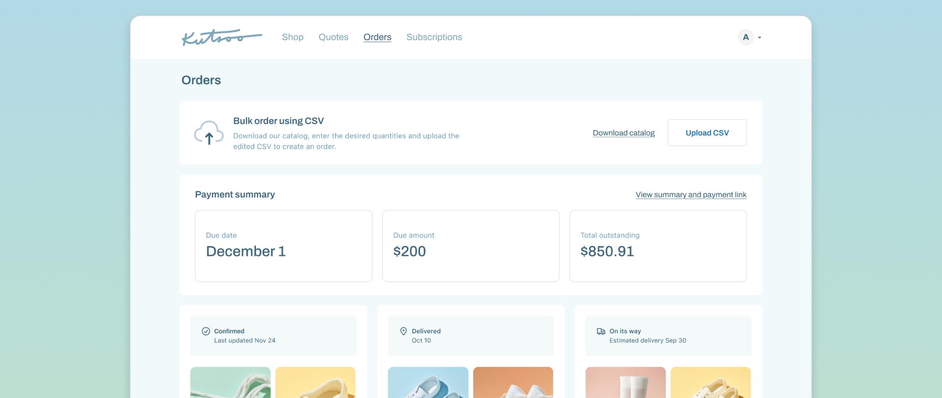 Optimiza las compras B2B con extensiones de cuenta de cliente