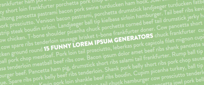 15 generadores de texto Lorem Ipsum divertidos para diseñar tu tienda online