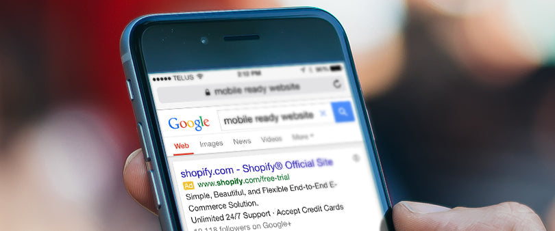 Google ubica a los sitios optimizados para móviles en los primeros resultados de búsquedas