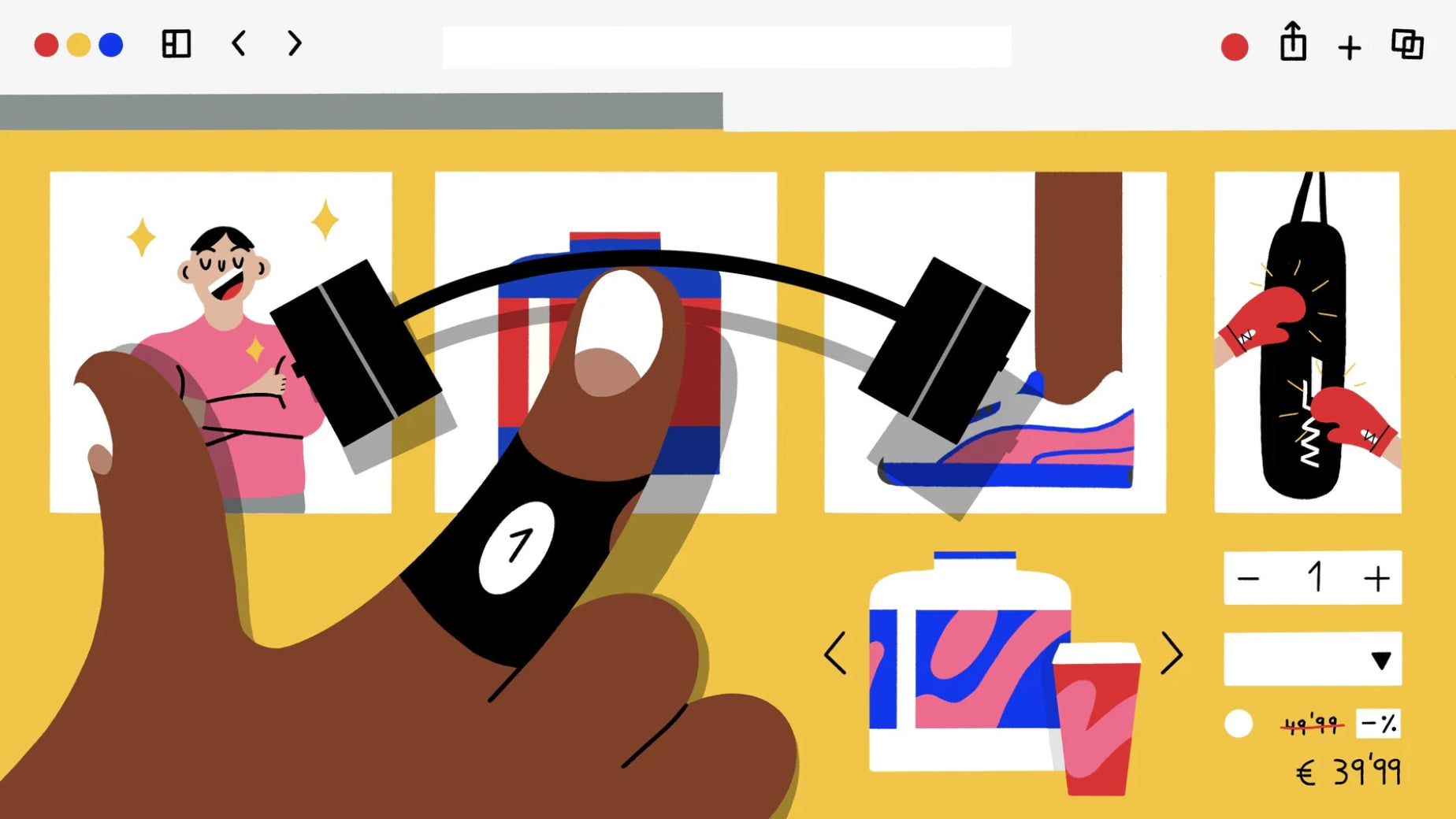 14 sitios de ecommerce de fitness: marcas globales en expansión, más allá de los entrenos