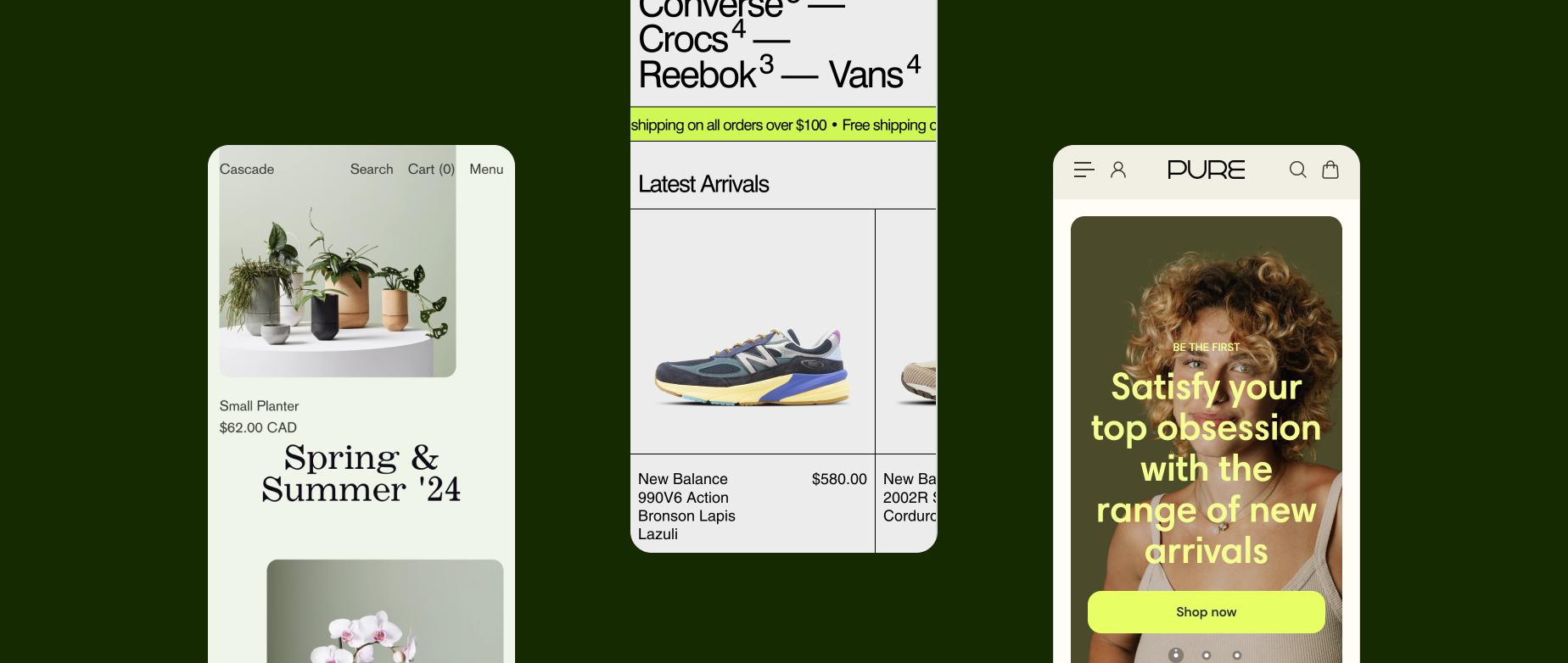 11 ejemplos de maquetación web para inspirarte en el diseño de tu ecommerce
